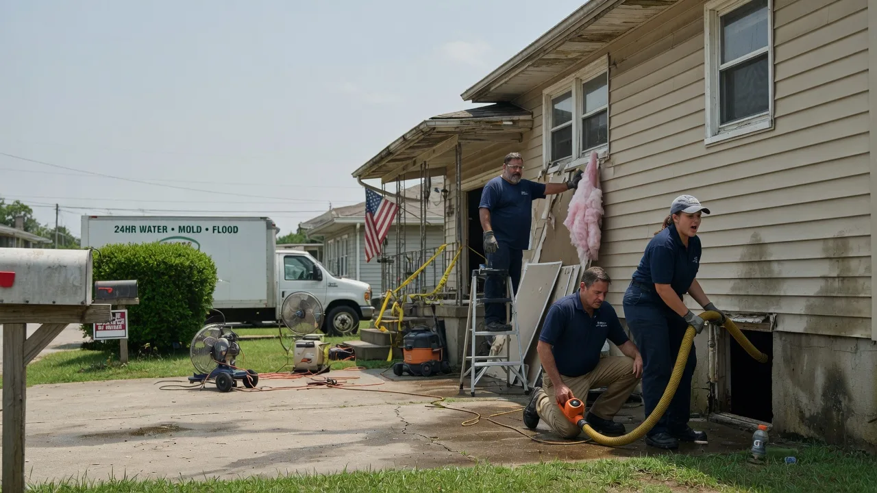 Water Damage Repair in Overbrook, KS near me